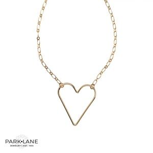 Park Lane Juliet Gold Heart Necklace